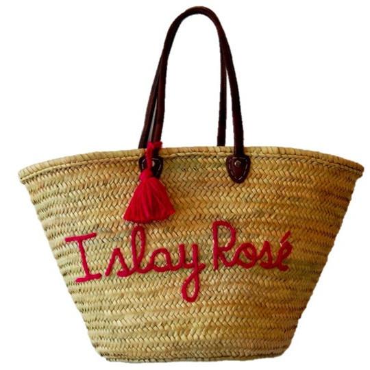 "I SLAY ROSE" STRAW BAG Waiting On Martha 4th of july sale