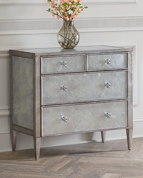 Hooker Furniture Ujano Mirrored Chest Silver horchow summer sale 2017