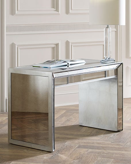 Keane Mirrored Writing Desk Horchow summer sale 2017