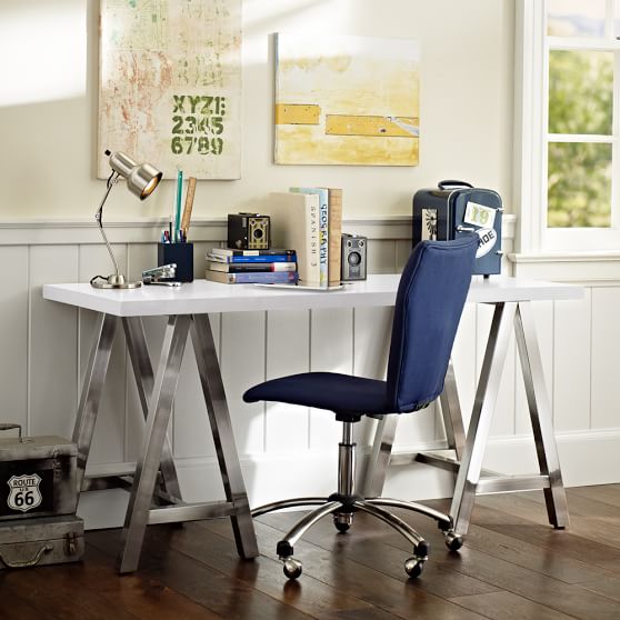 PBteen Customize-It Simple A-Frame Desk pottery barn teen study and save sale