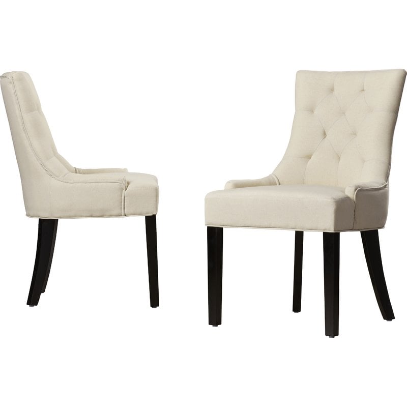 Alcott Hill Parsons Tufted Chair wayfair labor day clearance sale