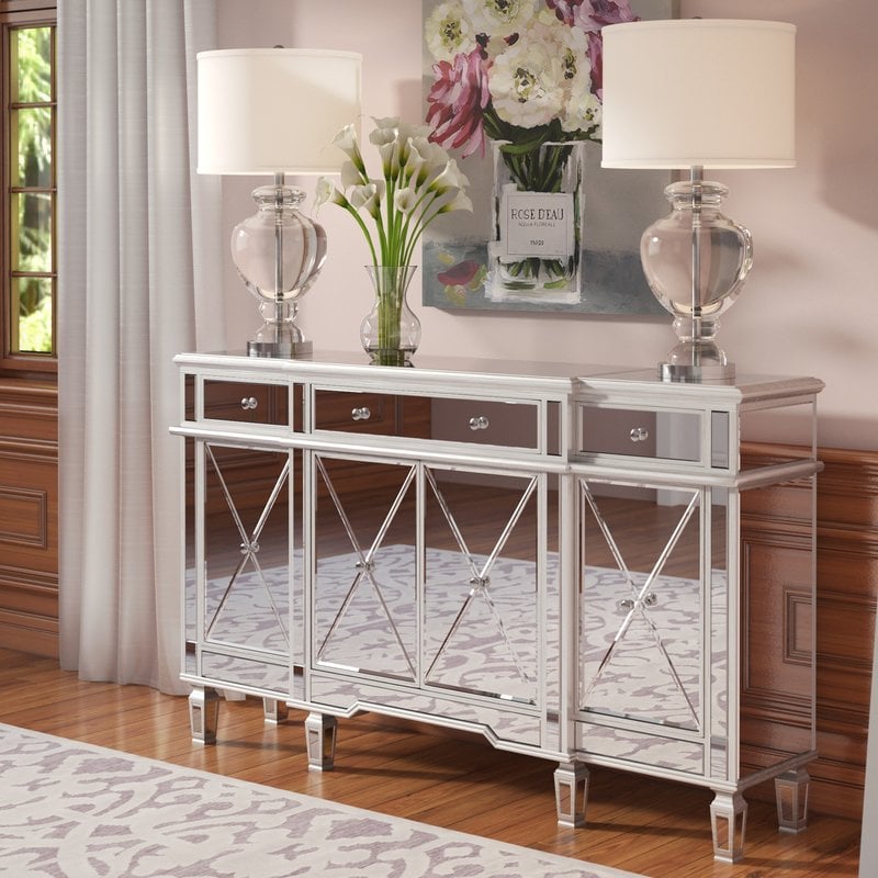 2017 Wayfair Fall Dining Furniture Up To 70 Off Tables Willa Arlo Interiors Loïc 3 Drawer 4 Door Mirrored Cabinet 2017 Wayfair Dining Furniture