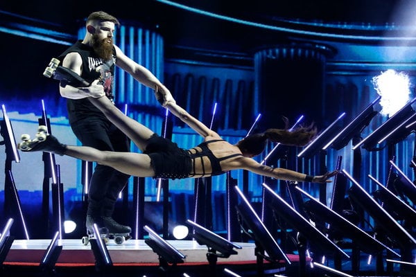 Watch America's Got Talent Season 12 Episode 13 Live Shows 1 Videos: Tuesday, August 15, 2017. See brother and sister skating duo Billy and Emily England. They skated to Imagine Dragon's hit song "Believer." They're unbelievable!