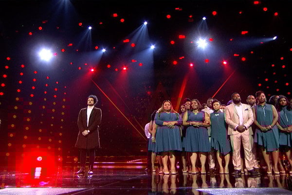 Watch America's Got Talent Season 12 Episode 18 Live Results 3 Videos: Dunkin Save Wednesday, August 30, 2017. Colin Cloud, Angelina Green and DaNell Daymon and Greater Works were my favorites last night, especially Angelina Green who wowed us with her cover of Sara Bareilles hit song "Gravity." Sadly one of these acts was sent home. They're all fantastic! Wouldn't it be great if they all could have made it through? Make sure you scroll down to the bottom of this post to see who is moving on!