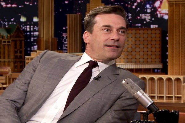 Actor Jon Hamm stopped by the Tonight Show Starring Jimmy Fallon on Friday, August 18, 2017.