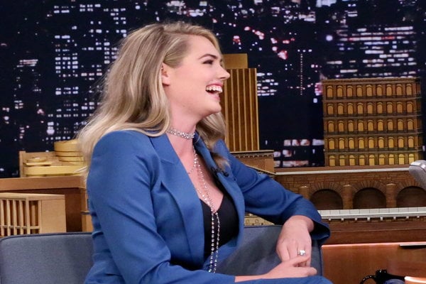 Supermodel Kate Upton was also a guest on the Friday, August 18, 2017 episode of the Tonight Show Starring Jimmy Fallon!