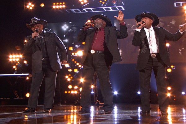 Watch America's Got Talent Season 12 Episode 15 Live Show 2 Videos: Tuesday, August 22, 2017. The Masqueraders are one of my favorite singing groups to hit the AGT stage in years. Tonight they sang their hit song "I'm Just An Average Guy." They recorded this song nearly 50 years ago (in 1969), but sadly their record company dropped them due to segregation and racial tension. Tonight's performance was beautiful. Their standing ovation was very well deserved.