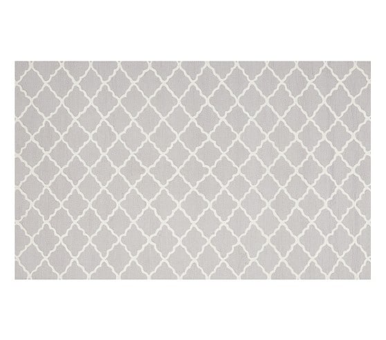 Pottery Barn Kids Addison Trellis Rug Gray pottery barn kids 20% off sale