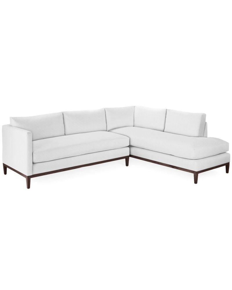 Serena and Lily Barton L-Sectional – Right-Facing serena & lily upholstery furniture sale