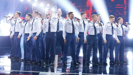 Watch America's Got Talent Season 12 Episode 21 Semifinals 2 Videos: Tuesday, September 12, 2017. See talented US Air Force A capella group In The Stairwell gorgeous cover of Ed Sheeran's hit song "Castle On The Hill" was inspiring and absolutely beautiful.