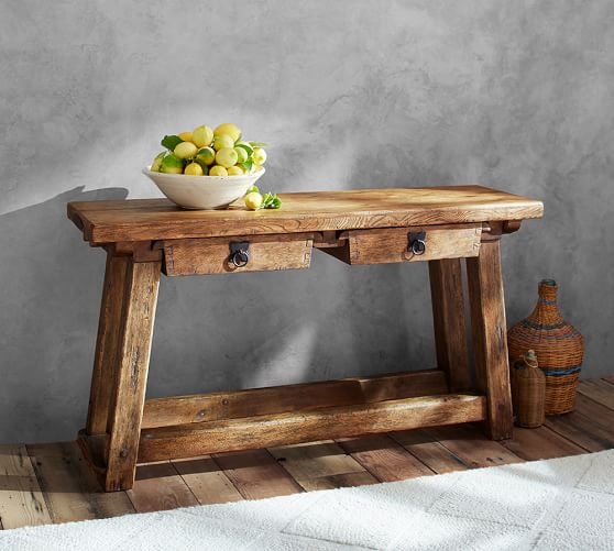 Pottery Barn MONROE CONSOLE TABLE pottery barn flash sale