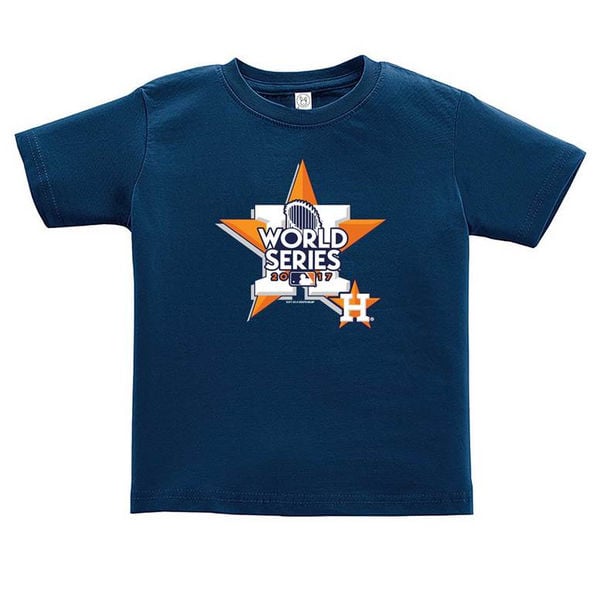 Soft as a Grape Houston Astros Toddler Navy 2017 World Series Bound T-Shirt alcs champions shirts houston astros