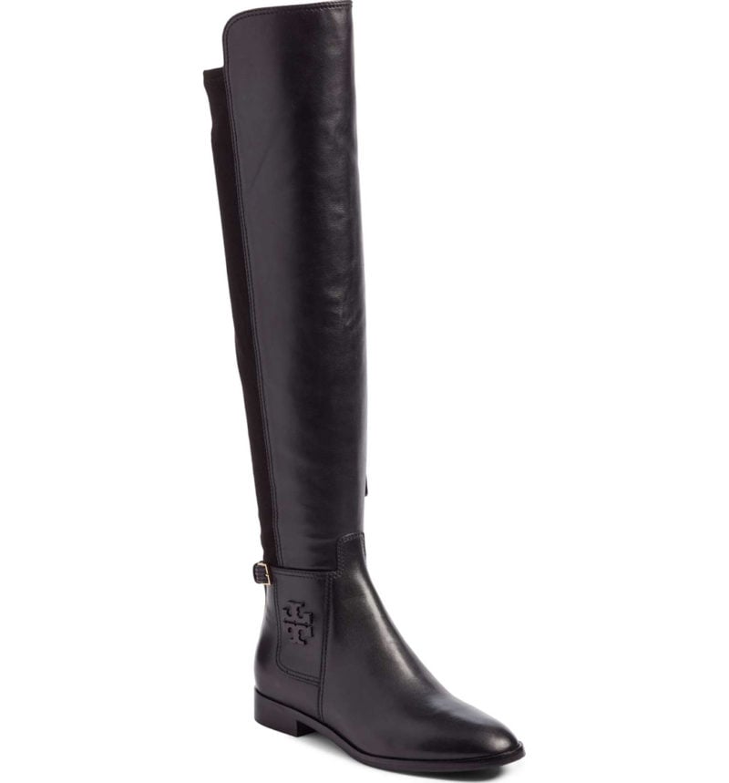 TORY BURCH Wyatt Over the Knee Boot Black over the knee boots fall winter