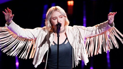 Watch The Voice Season 13 Episode 5 The Blind Auditions Part 5 Videos: Monday, October 9, 2017. See 23 year old Chloe Kohanski of Nashville, Tennessee's brilliant cover of Fleetwood Mac's classic hit song "Chain." If you're a fan of Stevie Nicks, you'll love her rendition! Miley Cyrus, Blake Shelton, Jennifer Hudson all turned around for her. In the end she chose Miley Cyrus as her coach. Congrats to Team Miley!