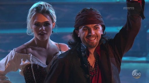 Watch Dancing With The Stars Season 25 Episode 6 Videos: Monday, October 16, 2017. Actor Frankie Muniz and his partner Witney Carson dance an Arrrgentine tango! The Pirates of The Caribbean themed dance earned them a 29 out of 30! Way to go.