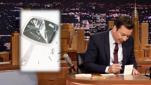 Watch Jimmy Fallon write thank you notes to bobbing for apples, hayrides, Porg, breaking a mirror on Friday the 13th and more on the Friday, October 13, 2017 episode of the Tonight Show Starring Jimmy Fallon.