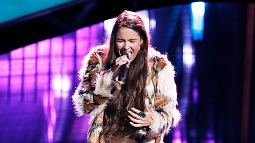 Watch The Voice Season 13 Episode 5 The Blind Auditions Part 5 Videos: Monday, October 9, 2017. See the talented Rebecca Brunner of Mason, Michigan/Chicago, Illinois rock the Voice stage with her amazing cover of Imagine Dragons "Believer." It was one of my favorites of the night! Blake Shelton turned around right before she finished her performance. Congrats to Team Blake!