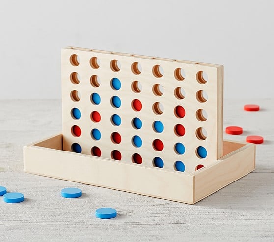 Four-In-A-Row Family Game pottery barn kids buy more save more sale