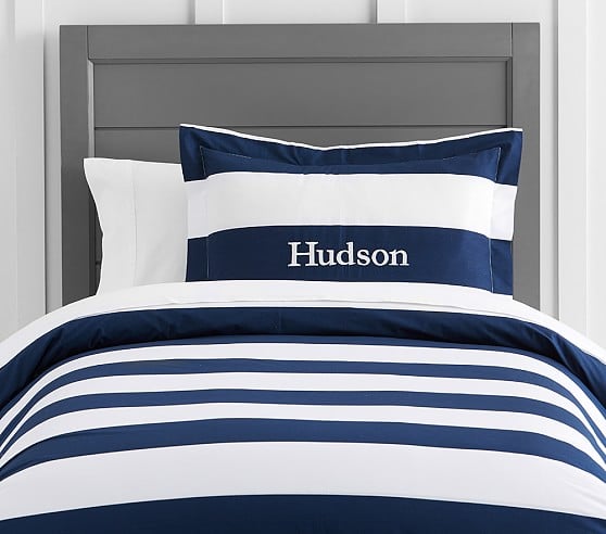 Pottery Barn Kids Rugby Stripe Duvet Cover pottery barn kids buy more save more sale