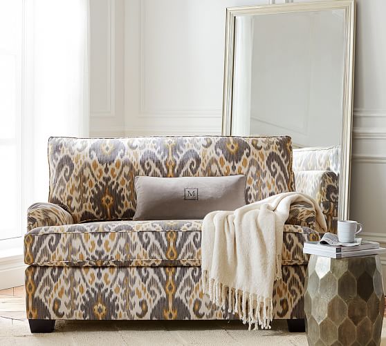 Pottery Barn PB COMFORT ENGLISH ARM UPHOLSTERED TWIN ARMCHAIR SLEEPER pottery barn sleeper sofas sale