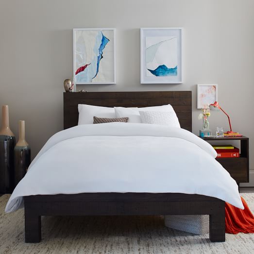 West Elm Emmerson® Reclaimed Wood Bed - Chestnut west elm black friday buy more save more sale