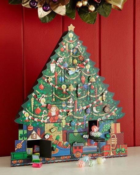 Christmas Tree Advent Calendar Horchow friends and family holiday sale