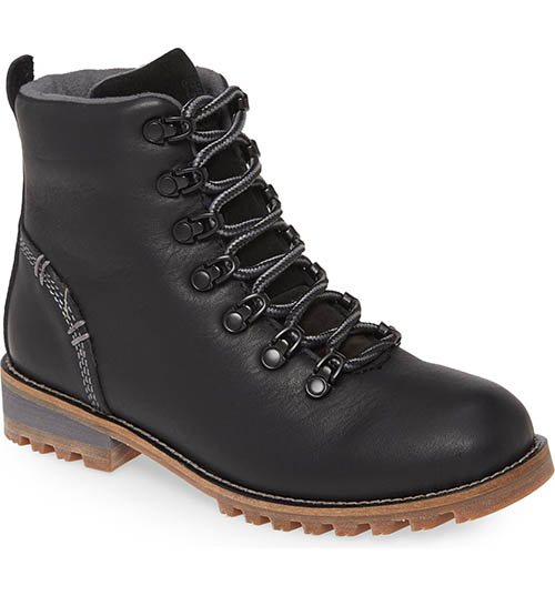 KODIAK Fernie Waterproof Insulated Boot Black winter snow boots women