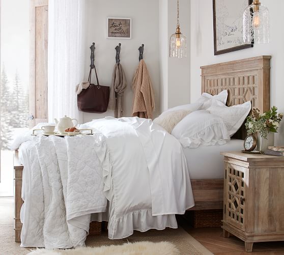Pottery Barn CANDLEWICK QUILT & SHAM - WHITE pottery barn holiday gifts buy more save more sale