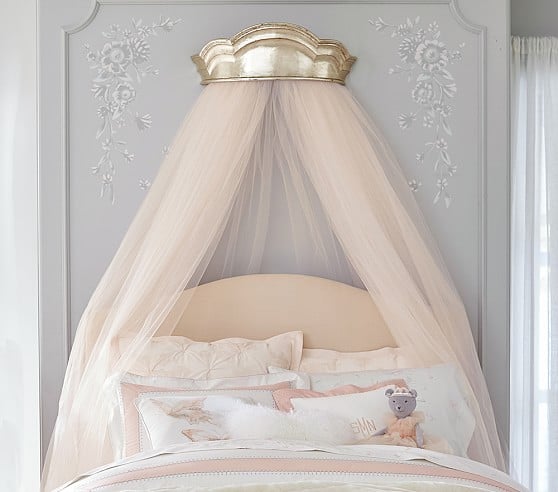 Pottery Barn Kids Monique Lhuillier Metallic Cornice Canopy pottery barn kids buy more save more sale
