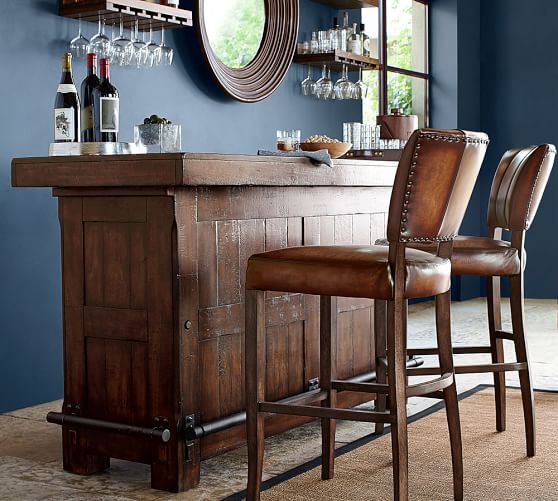 Pottery Barn RUSTIC ULTIMATE BAR - LARGE Pottery barn holiday gifts buy more save more sale
