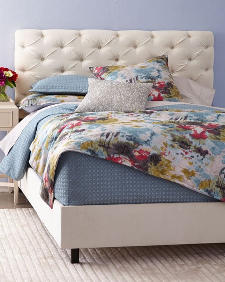 Valentine Tufted Queen Bed Horchow friends and family sale