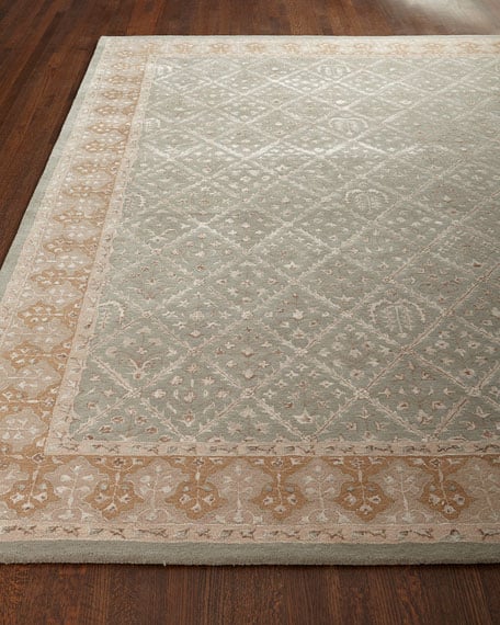 Cottage Cream Rug, 7'6" x 9'6" Gray Gold horchow weekend flash sale