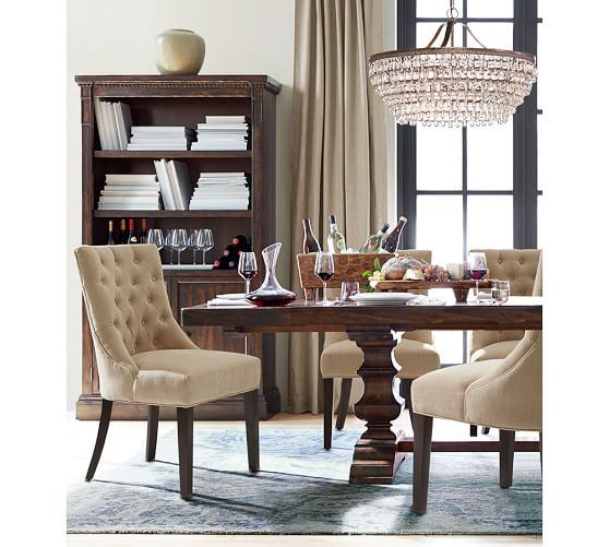 Pottery Barn BANKS EXTENDING DINING TABLE pottery barn 24 hour flash sale