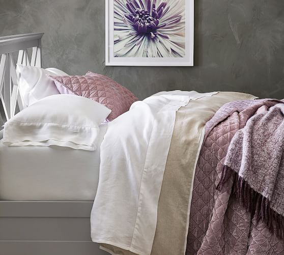 Pottery Barn NIA VELVET QUILT & SHAM pottery barn premier sale