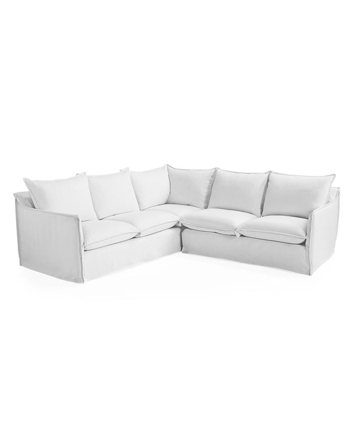 Serena and Lily Hayden Left-Facing Sectional serena & lily free shipping sale