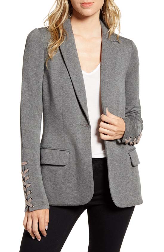 BAILEY 44 Joanna Blazer Marengo grey blazers fall 2019