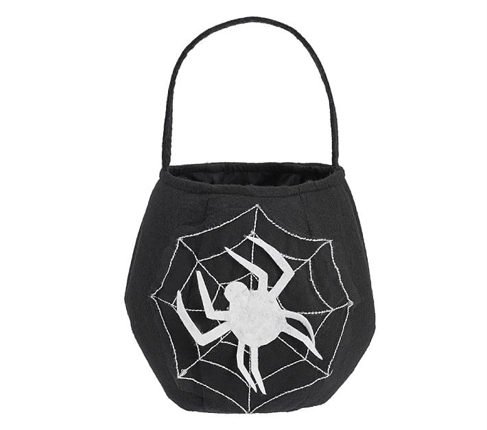 Pottery Barn Kids Light Up Spider Web Treat Bag trick or treat bags