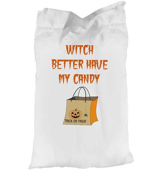 ShireenDesigns Trick or treat bags witch better have my candy
