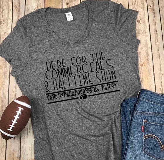 LexiColeDesigns Super Bowl Commercials Halftime show shirt