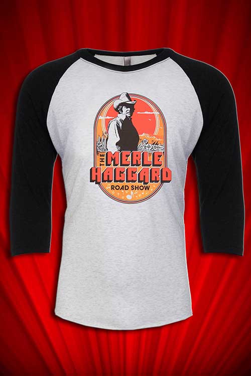 Time Warp Music Merle Haggard 1979 Vintage Tour Concert Jersey band shirts classic country music