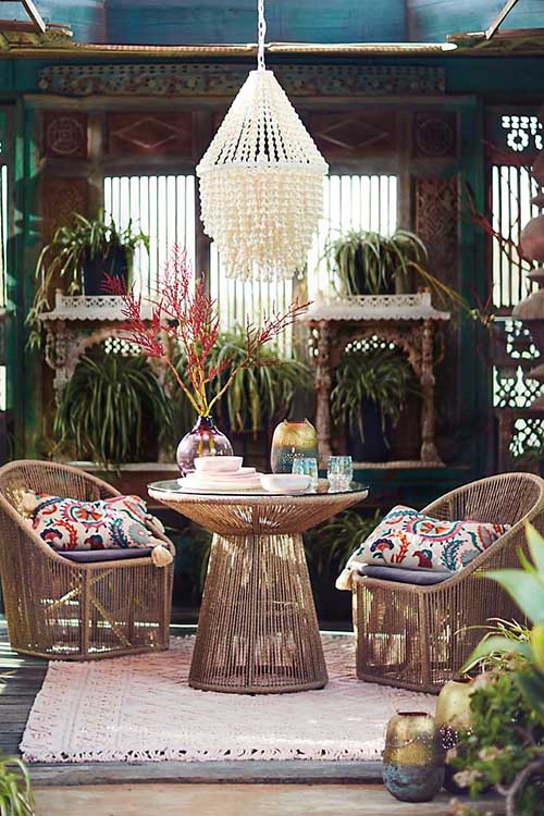 Roped Dining Chair Natural anthropologie outdoor furniture sale