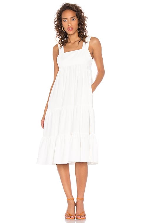Amanda Uprichard Mitzi Dress Ivory dresses with pockets women fashion summer 2020