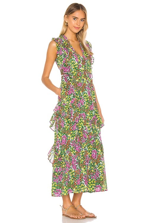 Banjanan X REVOLVE Donna Dress Cottage Garden Lilac Multi dresses with pockets ruffles summer flowers