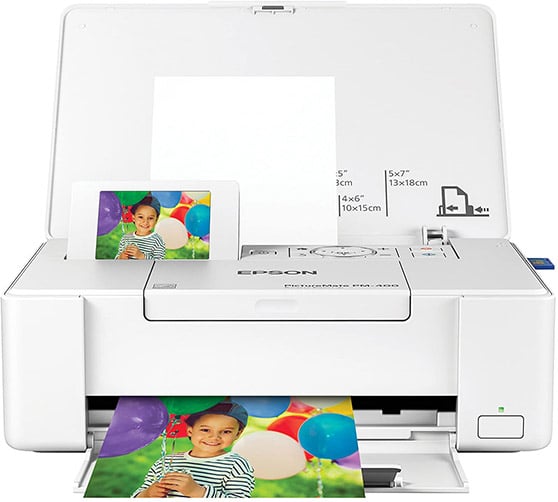 Epson PictureMate PM-400 Wireless Compact Color Photo Printer Amazon Home Office