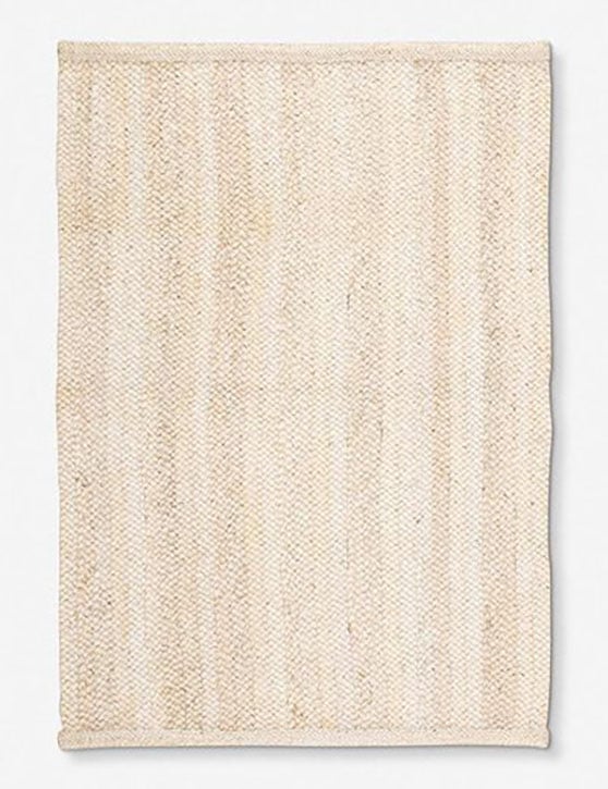 Lulu and Georgia HESTER JUTE RUG Color Neutral Marshmallow coastal inspired rugs home decor
