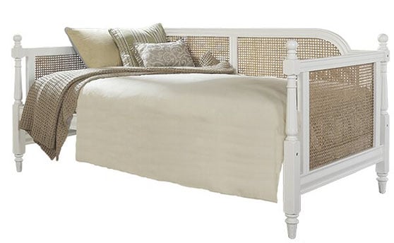 Mistana Meaghan Twin Daybed trendy daybeds cane furniture caning caned bedroom bed