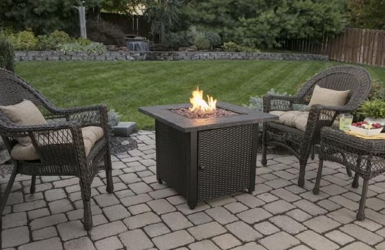 Endless Summer Outdoor Propane Fire Pit Table outdoor tables