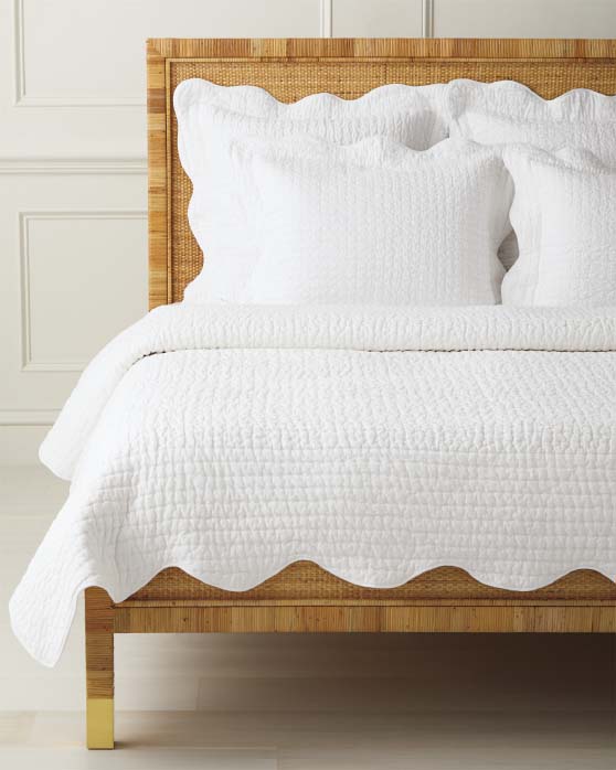 Serena and Lily Baywood Quilt White summer quilts