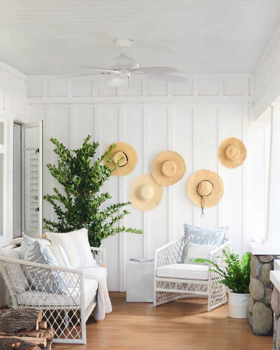 Serena and Lily Capistrano Lounge Chair - Driftwood woven outdoor chairs