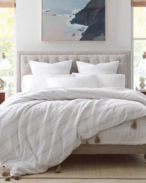 Serena and Lily Fulton Tufted Bed serena and lily beds sale